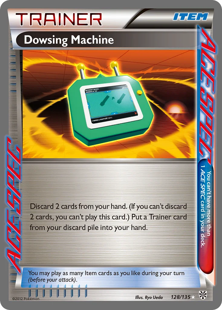 Dowsing Machine Pokemon card