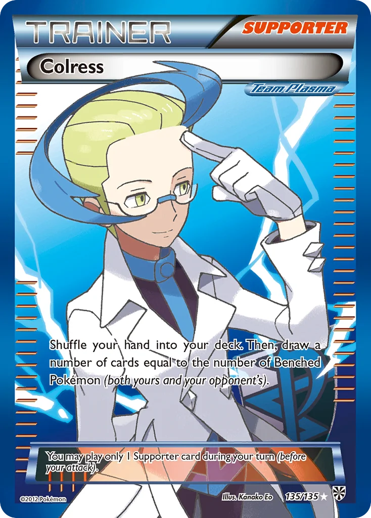 Colress Pokemon card