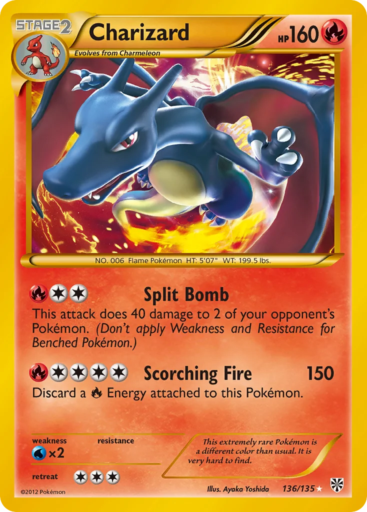 Charizard Pokemon card