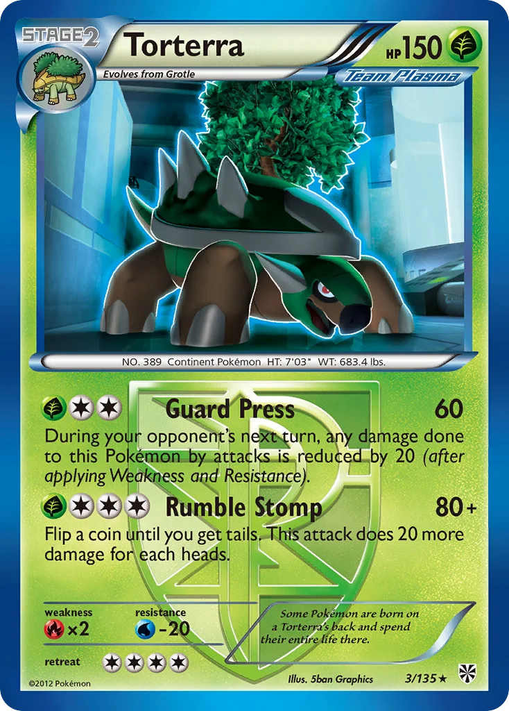 Torterra Pokemon card