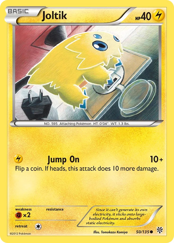 Joltik Pokemon card