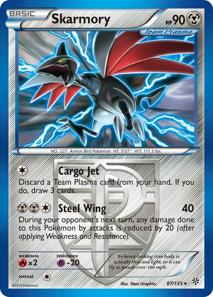 Skarmory Pokemon card