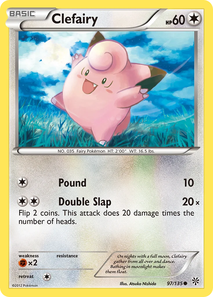 Clefairy Pokemon card