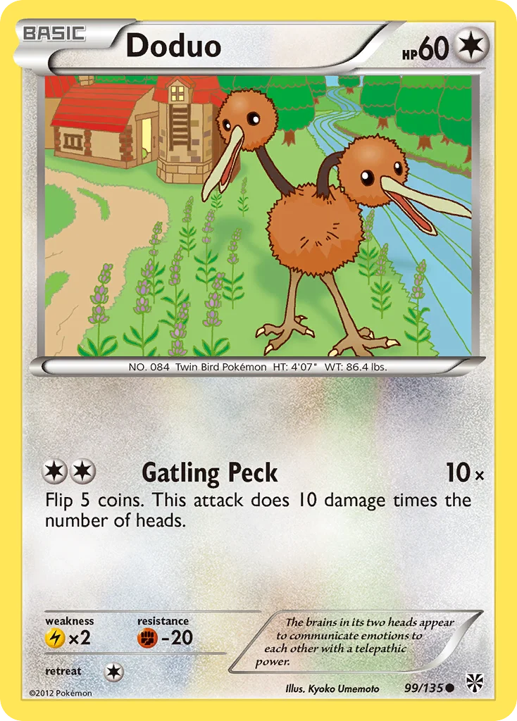 Doduo Pokemon card