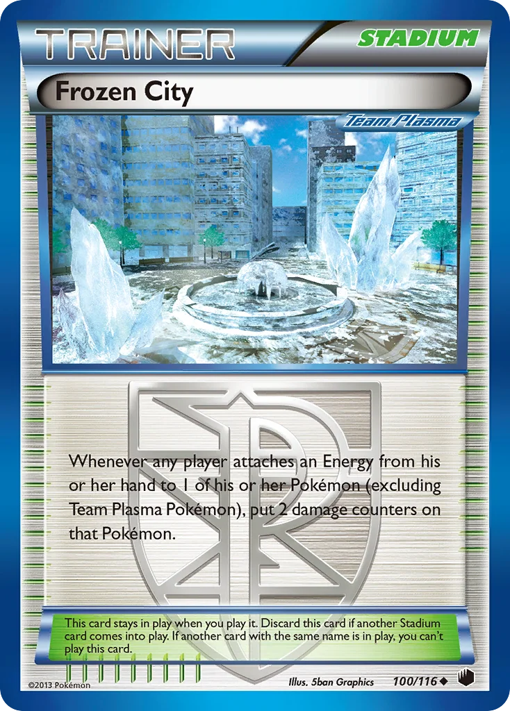 Frozen City Pokemon card