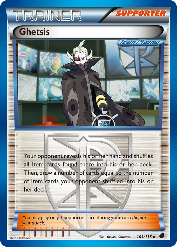 Ghetsis Pokemon card