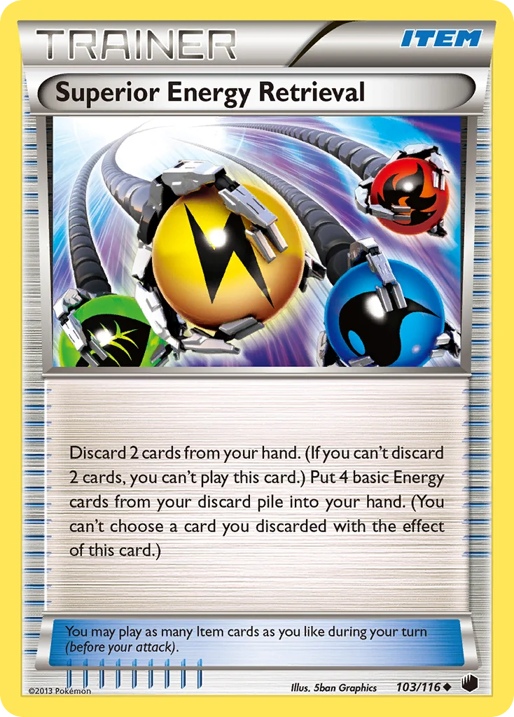 Superior Energy Retrieval Pokemon card