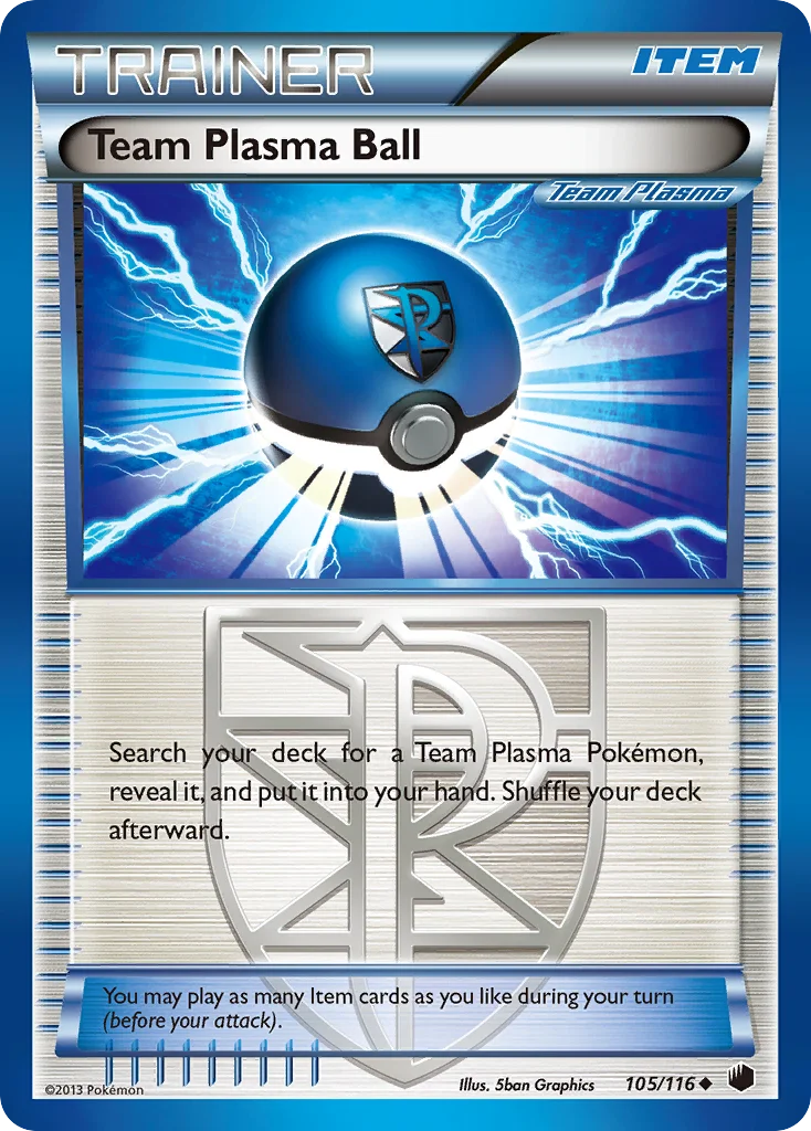 Team Plasma Ball Pokemon card