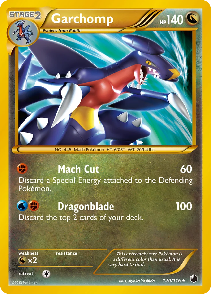Garchomp Pokemon card