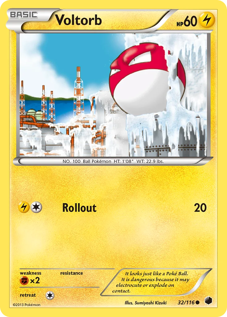 Voltorb Pokemon card