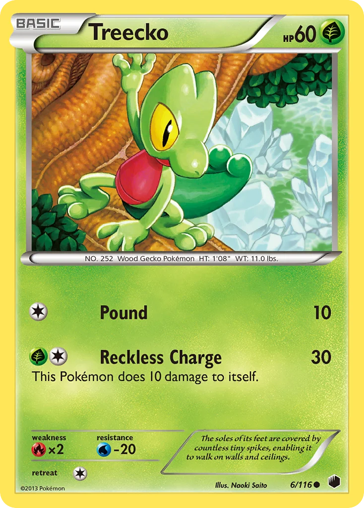 Treecko Pokemon card