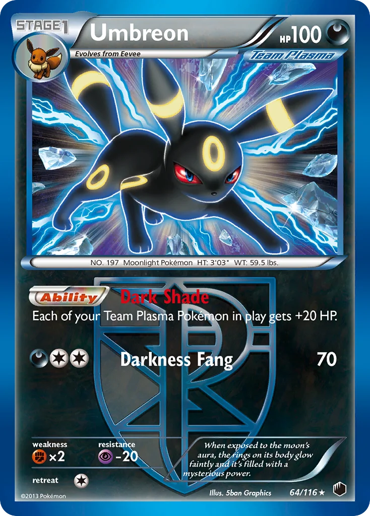 Umbreon Pokemon card