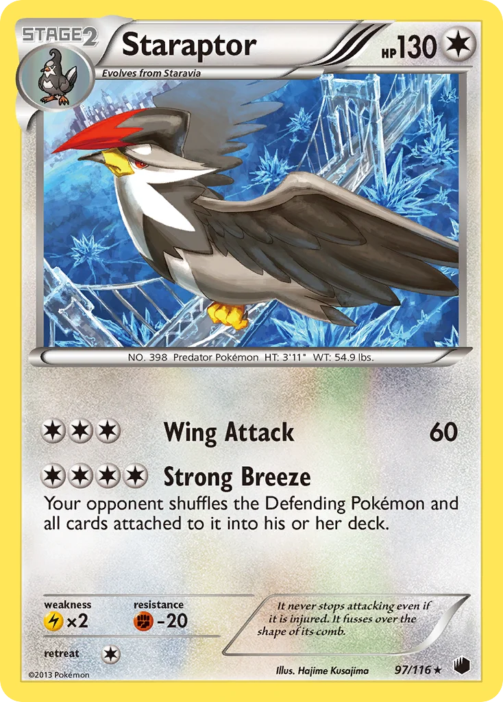 Staraptor Pokemon card