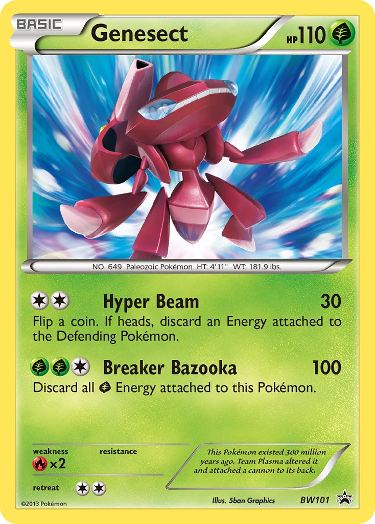 Genesect Pokemon card