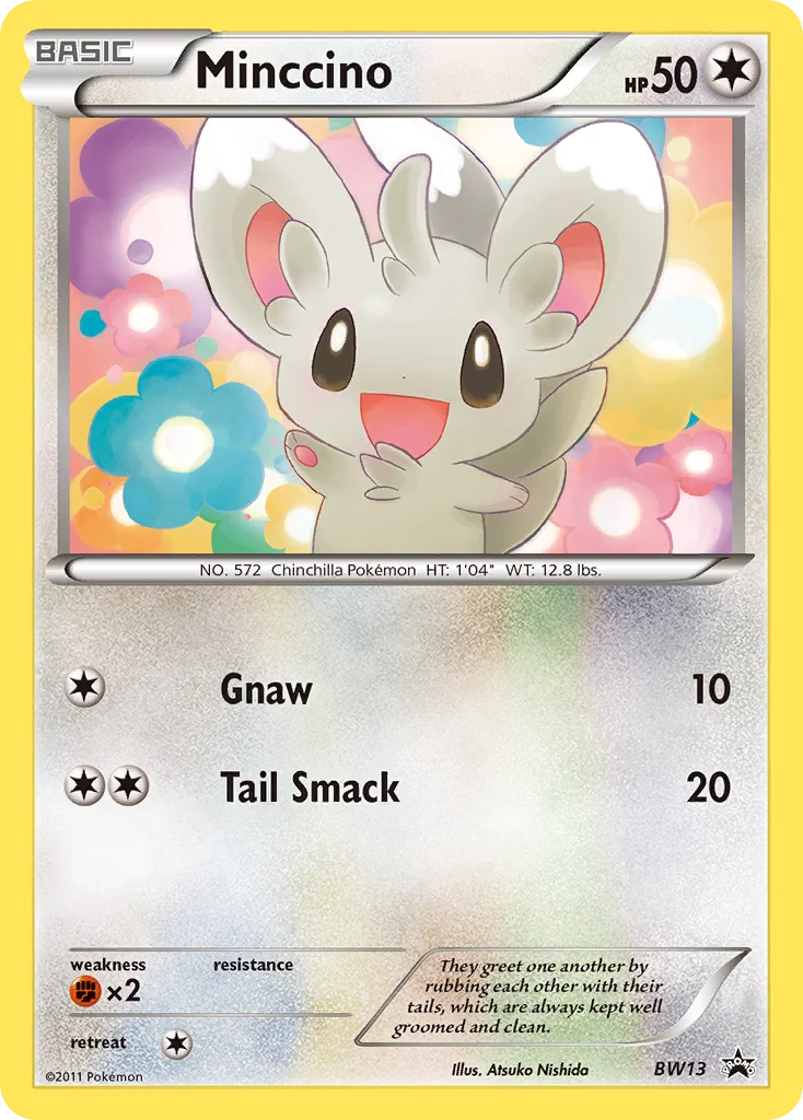 Minccino Pokemon card
