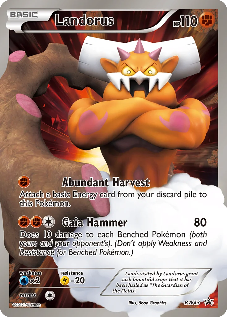 Landorus Pokemon card