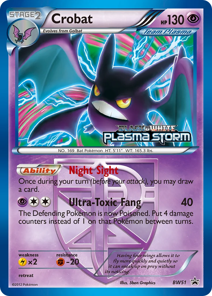 Crobat Pokemon card