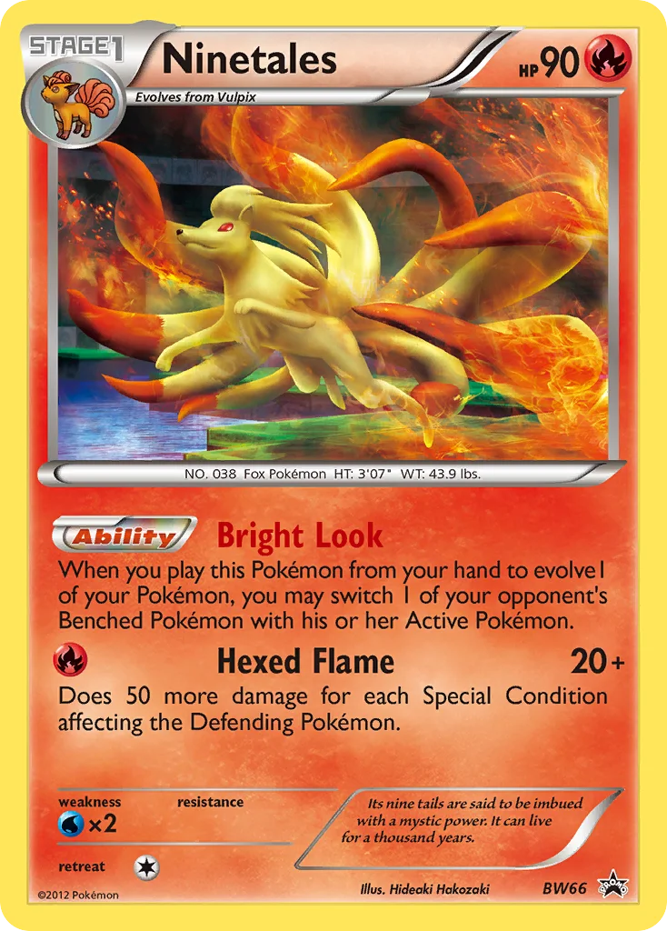 Ninetales Pokemon card