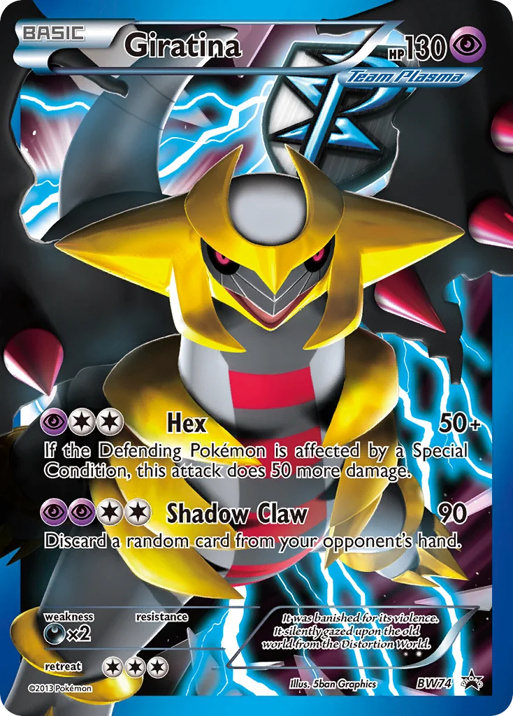 Giratina Pokemon card