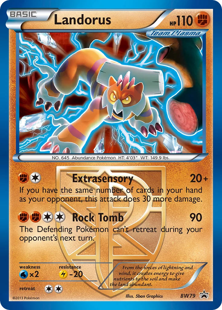 Landorus Pokemon card