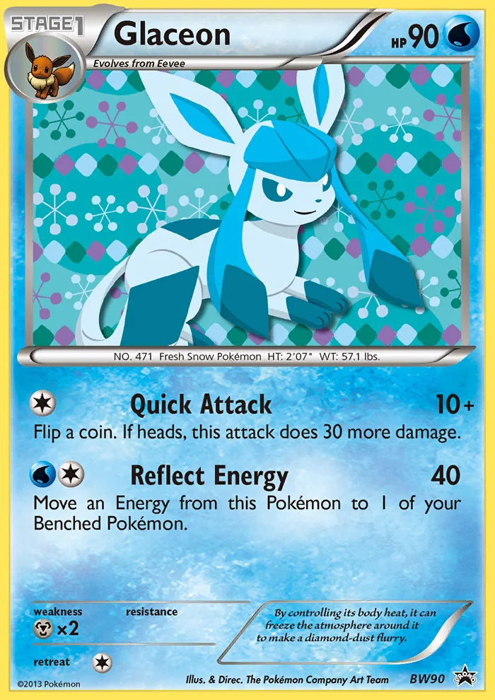 Glaceon Pokemon card