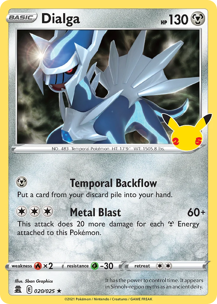 Dialga Pokemon card