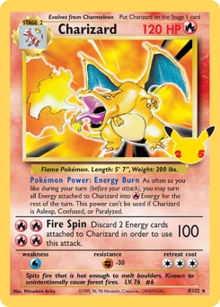 Charizard Pokemon card