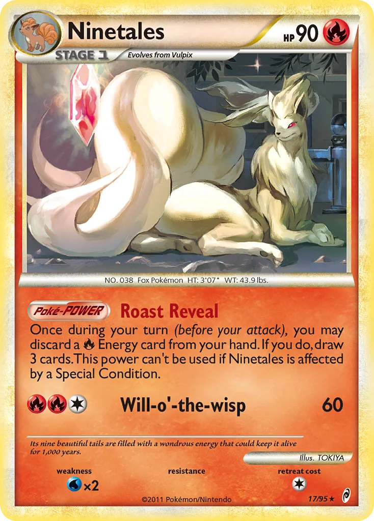 Ninetales Pokemon card