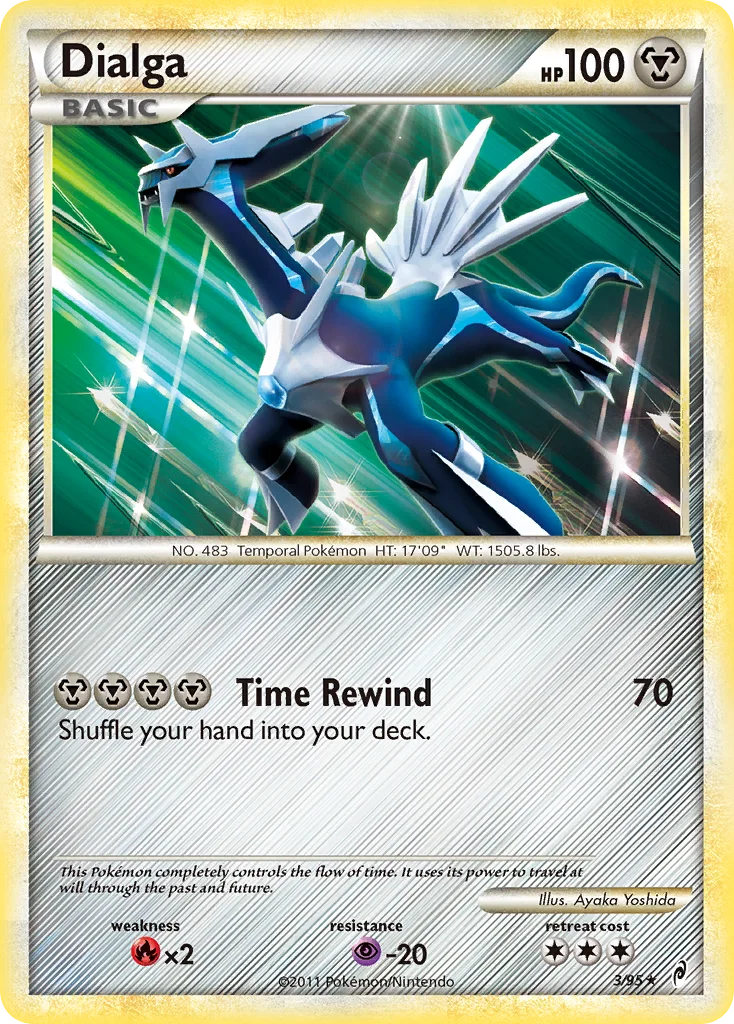 Dialga Pokemon card