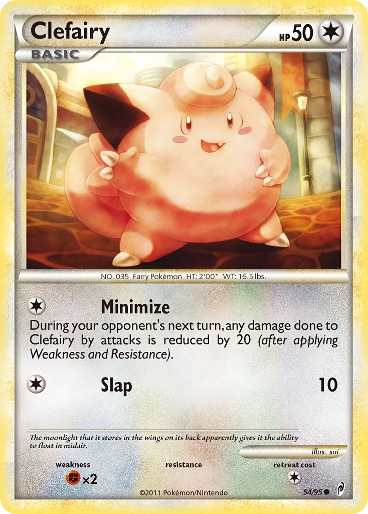 Clefairy Pokemon card