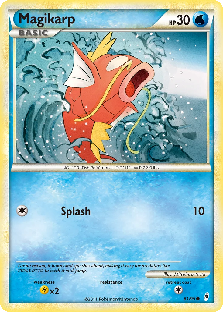 Magikarp Pokemon card