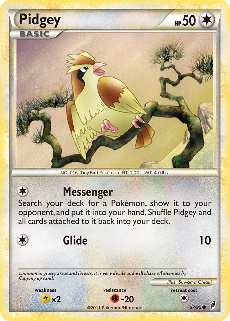 Pidgey Pokemon card