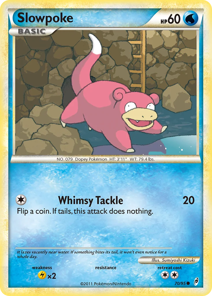 Slowpoke Pokemon card