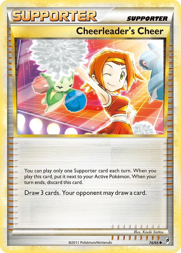 Cheerleader's Cheer Pokemon card