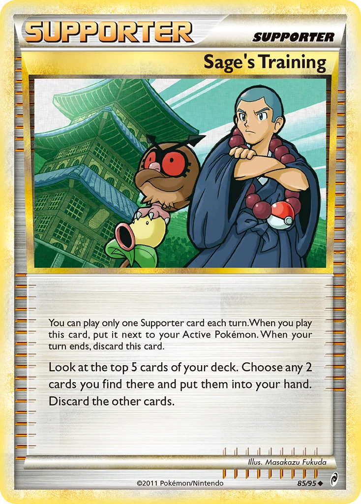 Sage's Training Pokemon card