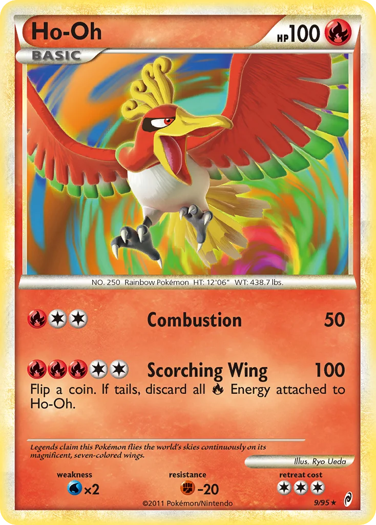 Ho-Oh Pokemon card