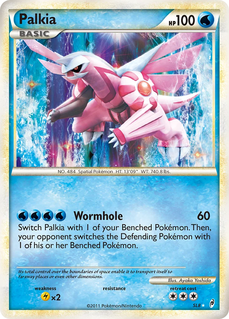 Palkia Pokemon card