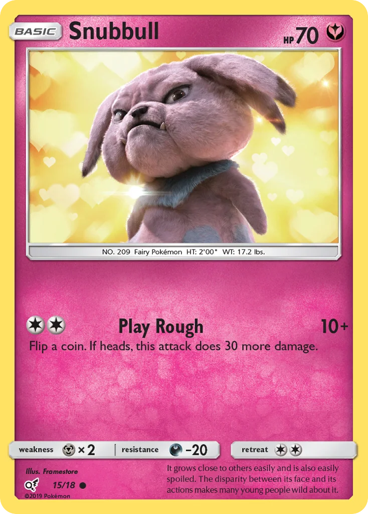 Snubbull Pokemon card