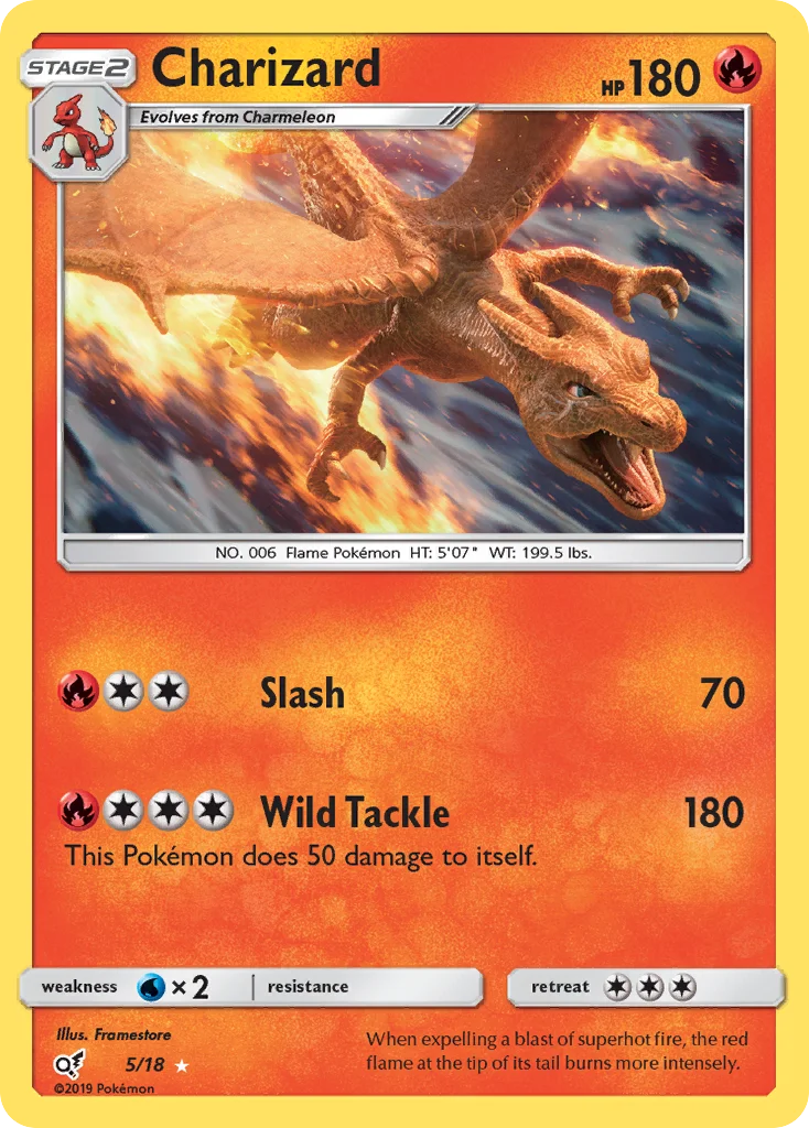 Charizard Pokemon card