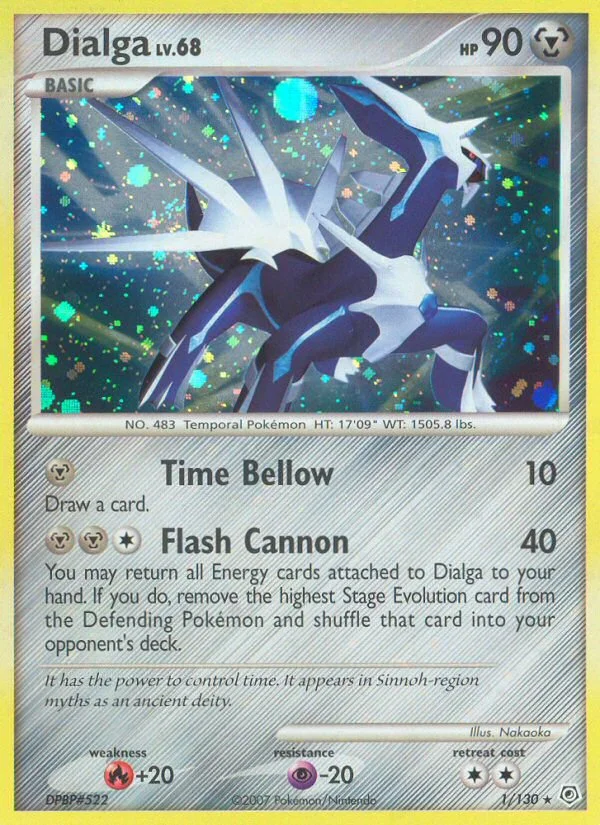 Dialga Pokemon card