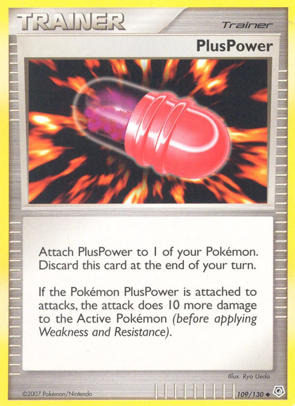 PlusPower Pokemon card