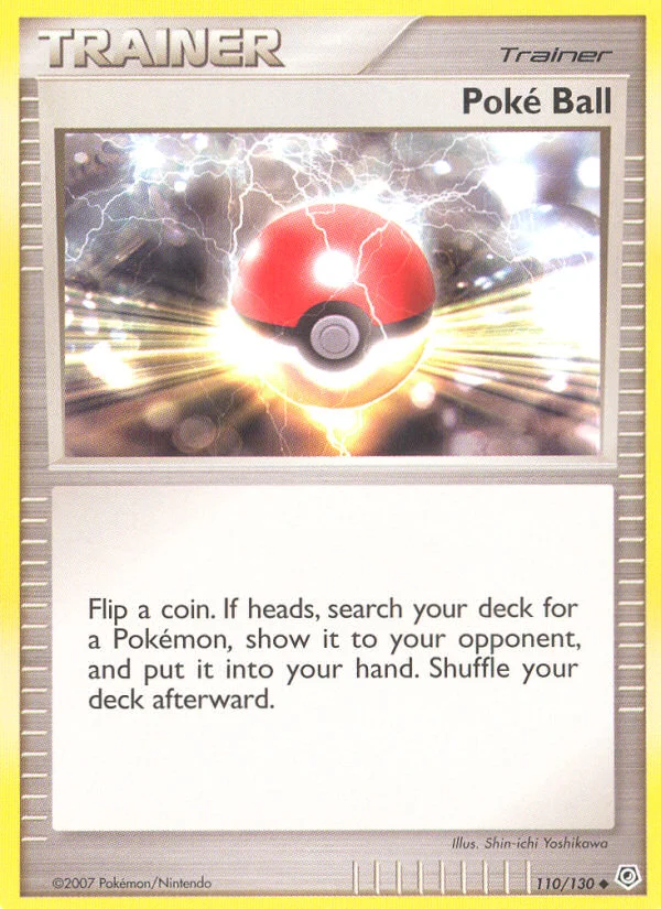 Poké Ball Pokemon card
