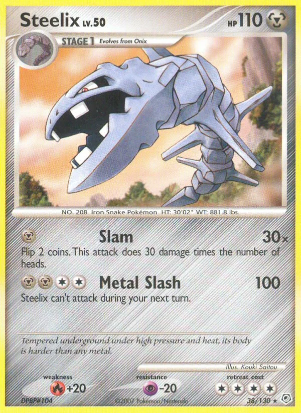 Steelix Pokemon card