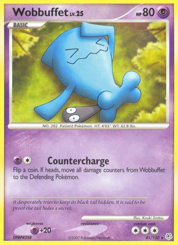 Wobbuffet Pokemon card