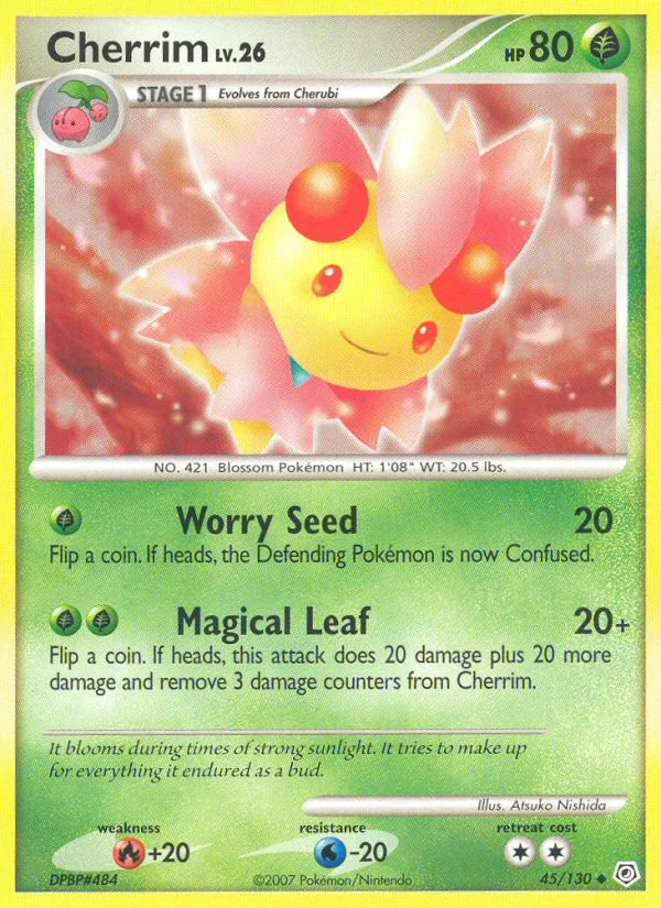 Cherrim Pokemon card