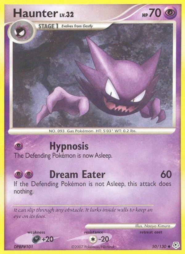Haunter Pokemon card