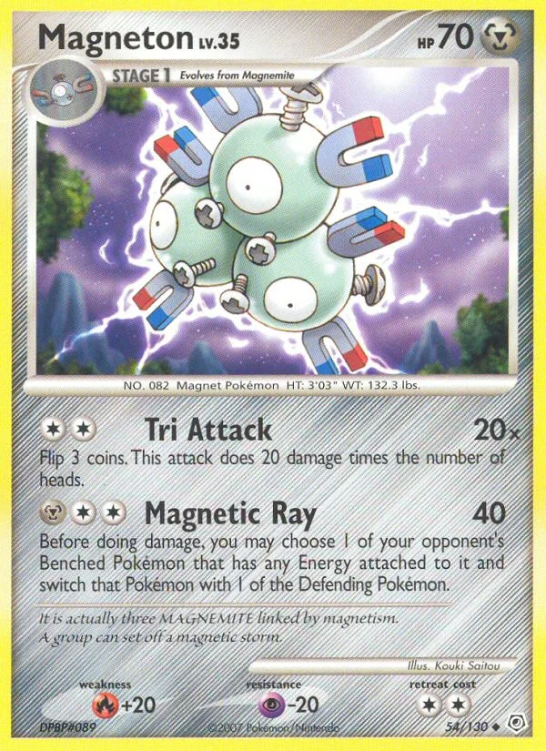 Magneton Pokemon card