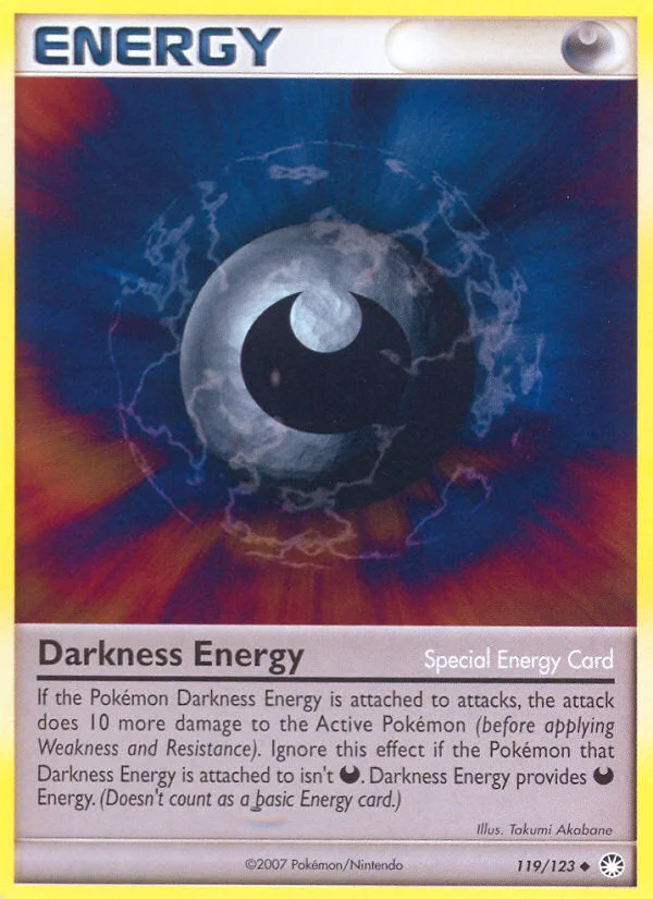 Darkness Energy Pokemon card