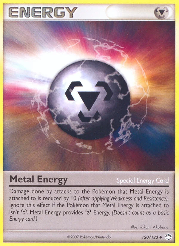 Metal Energy Pokemon card