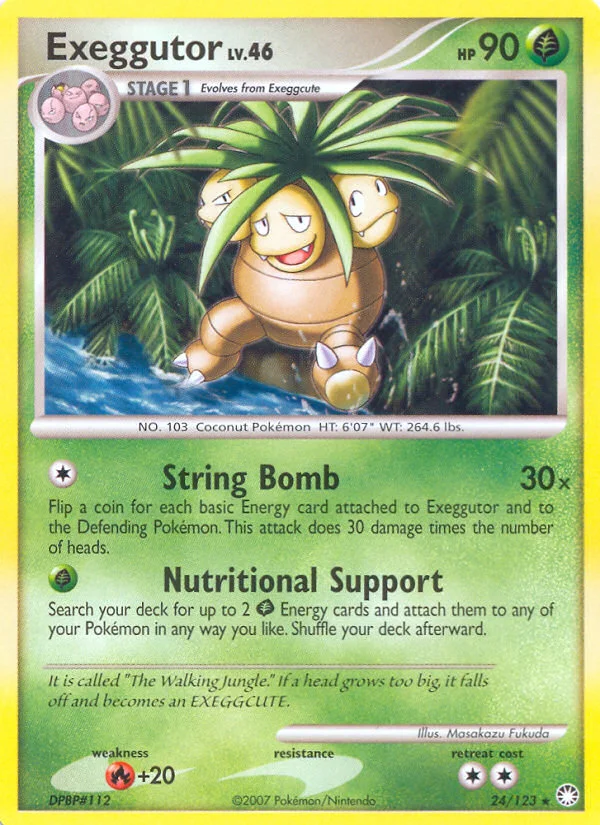 Exeggutor Pokemon card